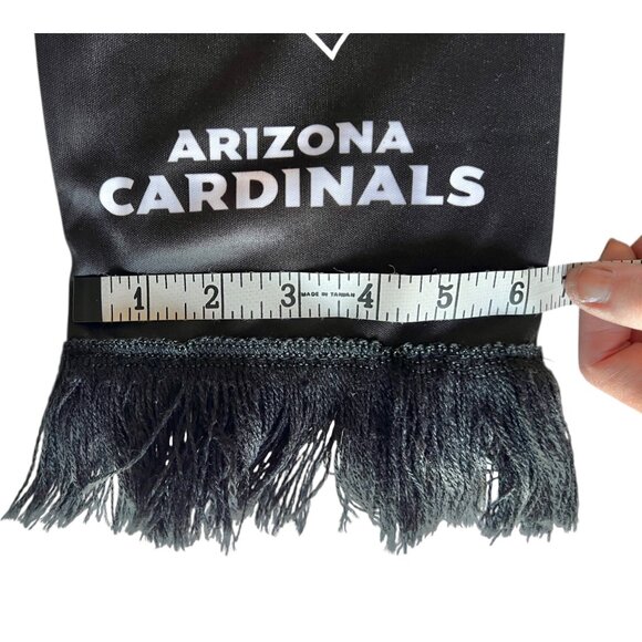 Arizona Cardinals "We Are The Red Sea" 60"x6.25" Fan Scarf With Fringe - Picture 5 of 5